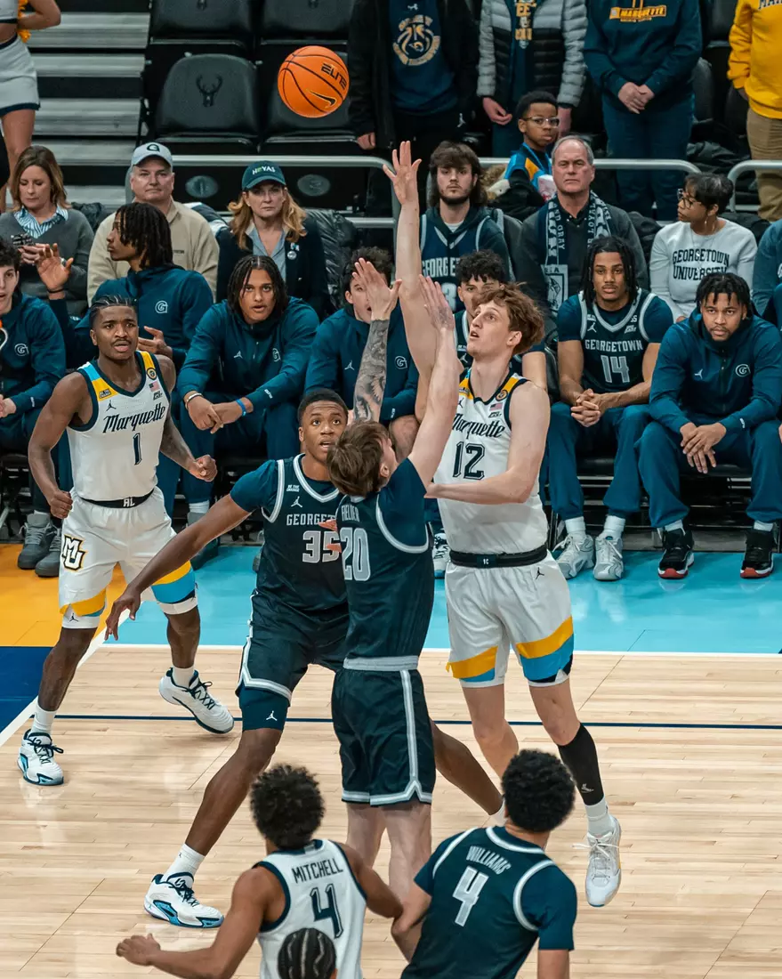 #7 Marquette Men's Basketball Defeats Georgetown 74-66 on Tuesday, January 7th, 2025 at Fiserv Forum in Milwaukee, WI
