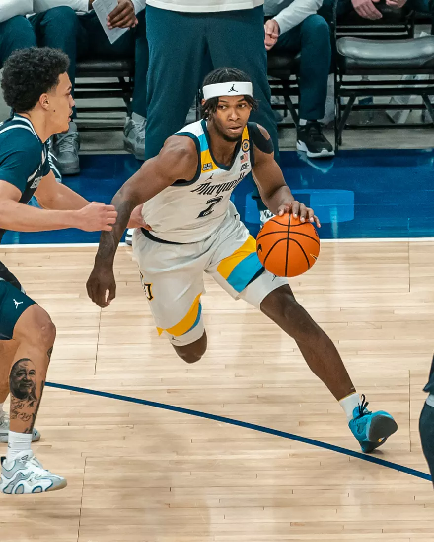 #7 Marquette Men's Basketball Defeats Georgetown 74-66 on Tuesday, January 7th, 2025 at Fiserv Forum in Milwaukee, WI