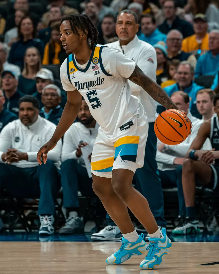 #7 Marquette Men's Basketball Defeats Georgetown 74-66 on Tuesday, January 7th, 2025 at Fiserv Forum in Milwaukee, WI