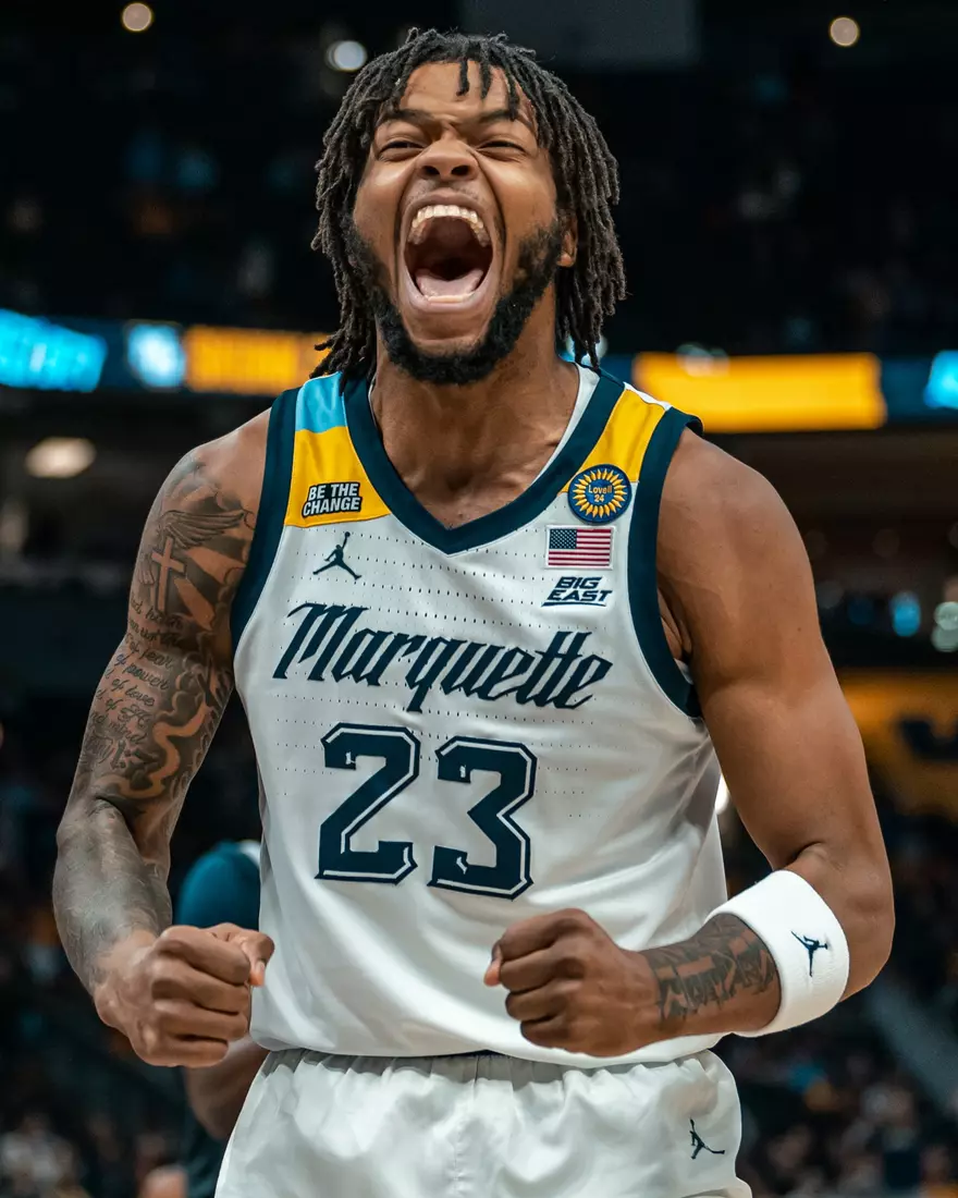 #7 Marquette Men's Basketball Defeats Georgetown 74-66 on Tuesday, January 7th, 2025 at Fiserv Forum in Milwaukee, WI