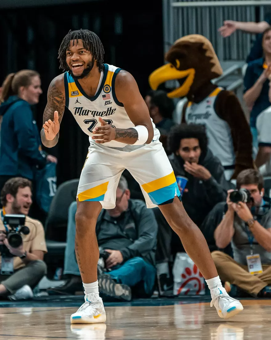 #7 Marquette Men's Basketball Defeats Georgetown 74-66 on Tuesday, January 7th, 2025 at Fiserv Forum in Milwaukee, WI