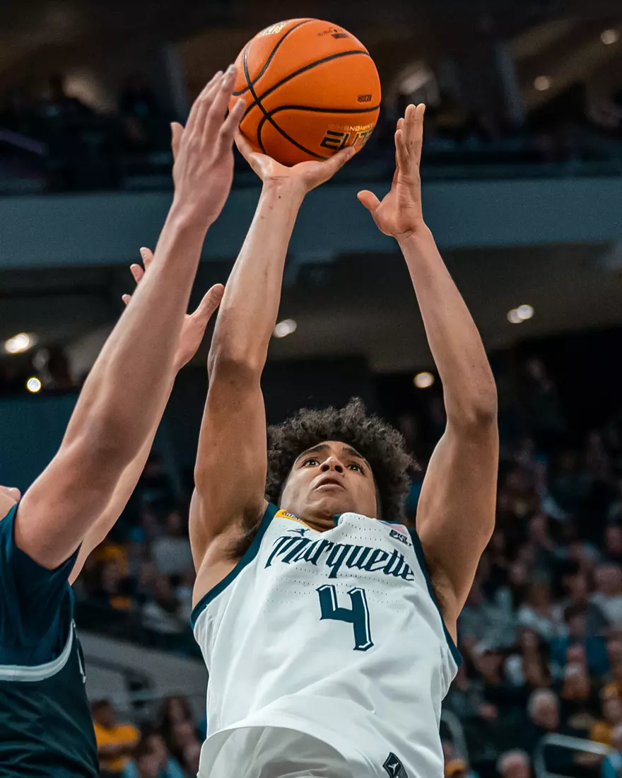 #7 Marquette Men's Basketball Defeats Georgetown 74-66 on Tuesday, January 7th, 2025 at Fiserv Forum in Milwaukee, WI