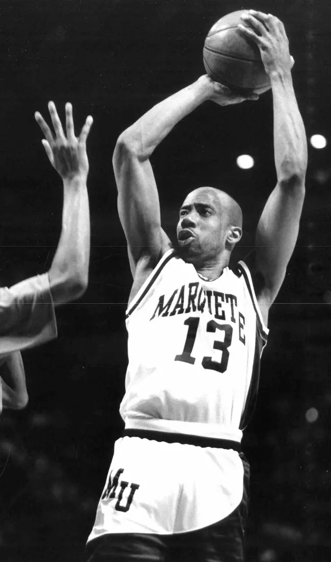 Marquette University men’s basketball player Roney Eford, 1993-1994.