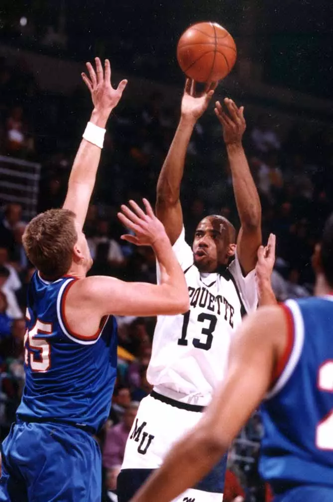Marquette University men’s basketball player Roney Eford, 1993-1994.