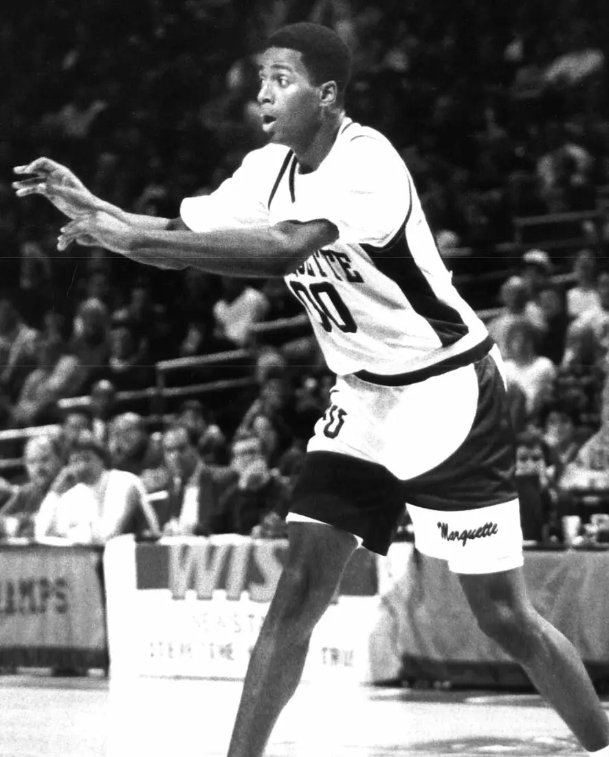 Marquette University men’s basketball player Amal McCaskill, 1993-1994.