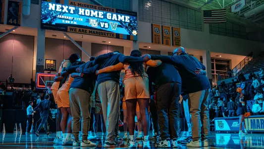 Marquette Women's Basketball defeats Butler University 57-54 on Wednesday, January 4th, 2025 at the Al McGuire Center in Milwaukee, WI