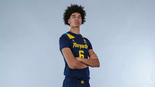 6 Sheek Pearson
Marquette Mens Basketball Media day at the Al McGuire Center in Milwaukee, WI.
