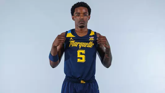 5 Tre Norman
Marquette Mens Basketball Media day at the Al McGuire Center in Milwaukee, WI.