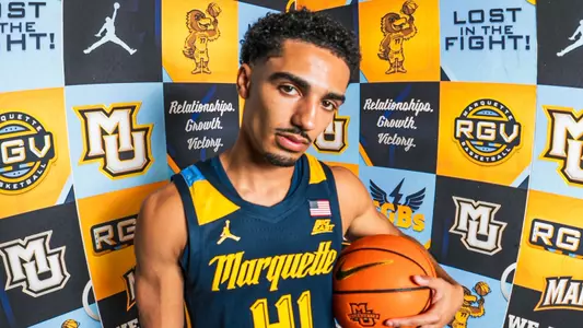 41 Jonah Lucas
Marquette Mens Basketball Media day at the Al McGuire Center in Milwaukee, WI.