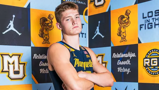 25 Braeden Brenn
Marquette Mens Basketball Media day at the Al McGuire Center in Milwaukee, WI.