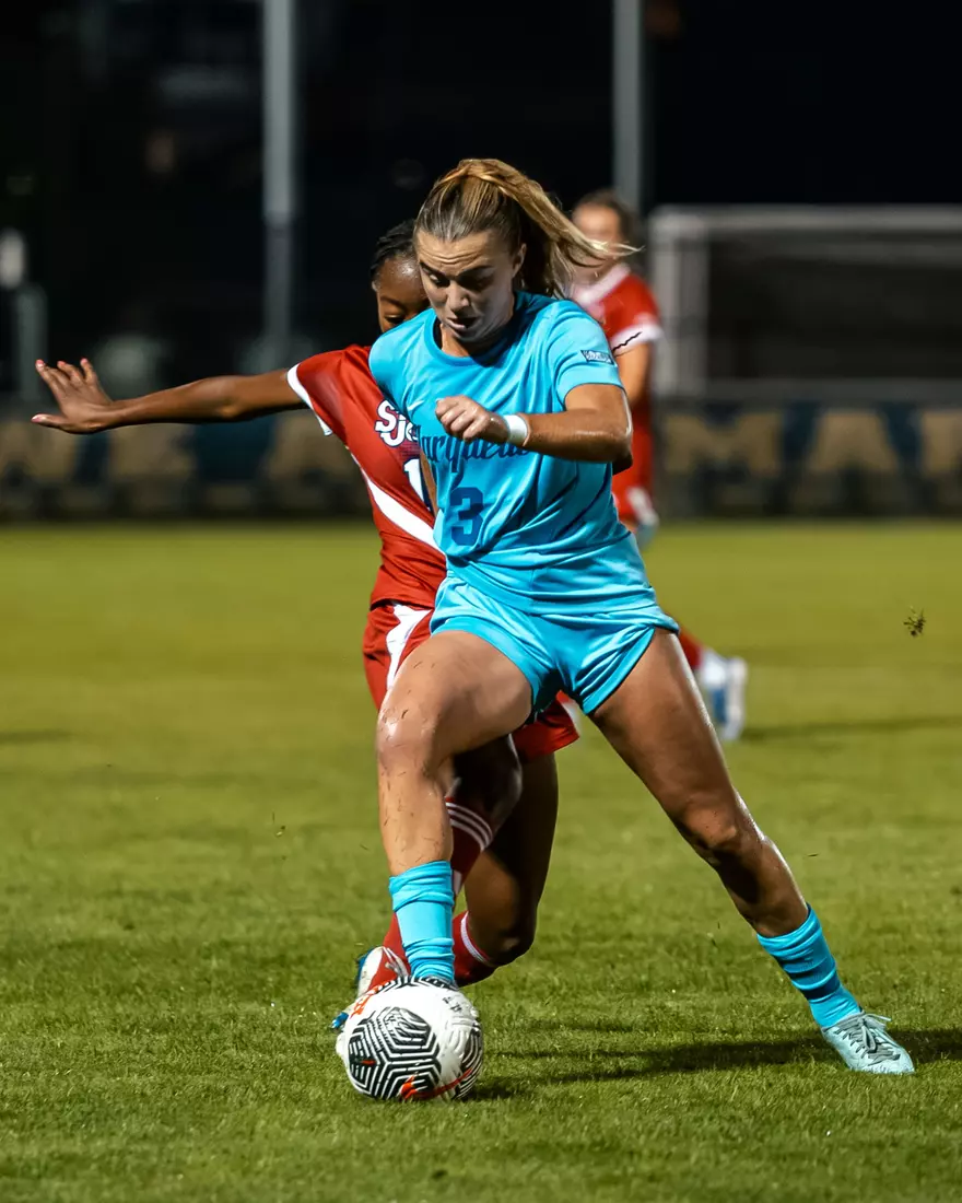 Marquette Womens Soccer beats St.Johns 3-1 at Valley Fields in Milwaukee, WI on October 1st, 2025.