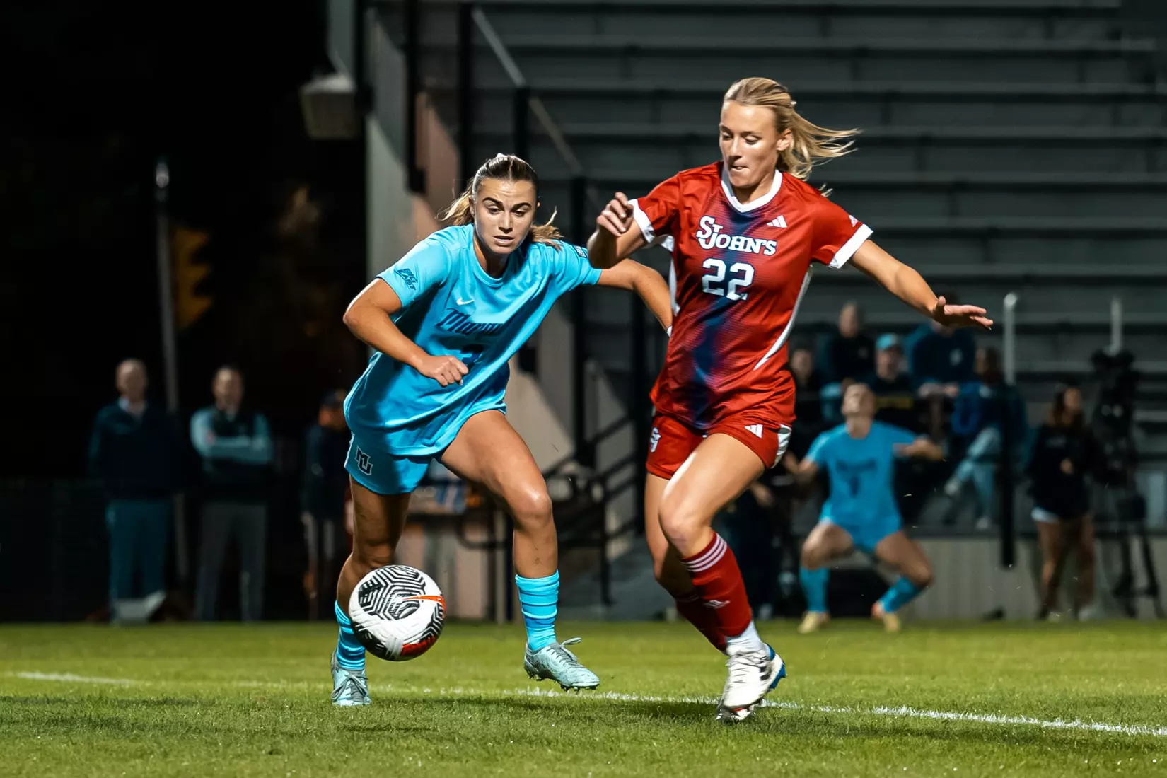Marquette Womens Soccer beats St.Johns 3-1 at Valley Fields in Milwaukee, WI on October 1st, 2025.