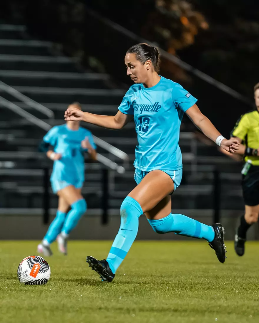 Marquette Womens Soccer beats St.Johns 3-1 at Valley Fields in Milwaukee, WI on October 1st, 2025.