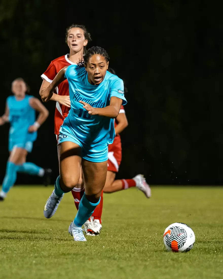 Marquette Womens Soccer beats St.Johns 3-1 at Valley Fields in Milwaukee, WI on October 1st, 2025.