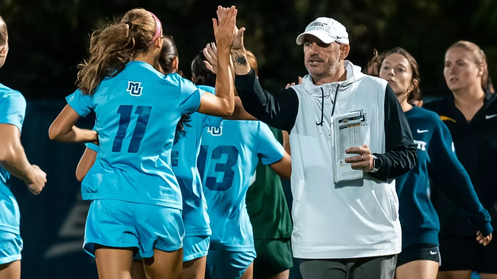 Marquette Womens Soccer beats St.Johns 3-1 at Valley Fields in Milwaukee, WI on October 1st, 2025.