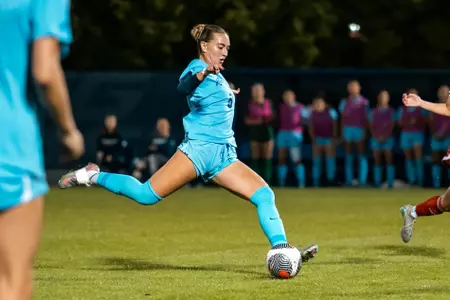6 Coco Dorfman
Marquette Womens Soccer beats St.Johns 3-1 at Valley Fields in Milwaukee, WI on October 1st, 2025.