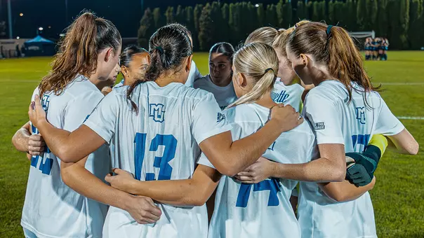 WSOC Pregame Hudle vs. GTWN