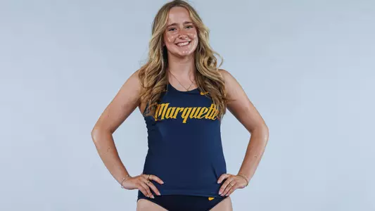 Olivia Campbell
Marquette Cross Country poses for media day pictures in the Al McGuire Center in Milwaukee, WI on August 21st, 2025.