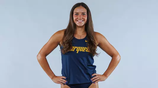 Daylee Braden
Marquette Cross Country poses for media day pictures in the Al McGuire Center in Milwaukee, WI on August 21st, 2025.