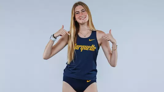Allison Opalka
Marquette Cross Country poses for media day pictures in the Al McGuire Center in Milwaukee, WI on August 21st, 2025.
