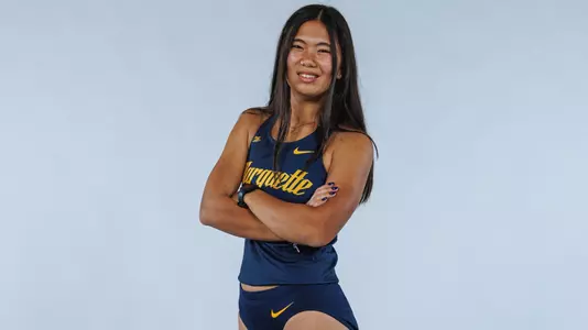 Vanessa Henderson
Marquette Cross Country poses for media day pictures in the Al McGuire Center in Milwaukee, WI on August 21st, 2025.
