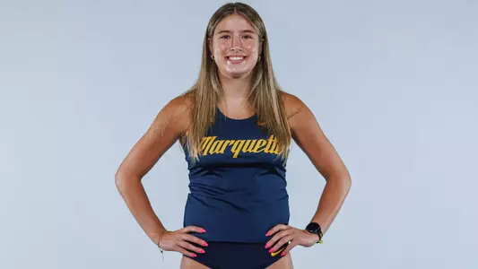 Ava Thomas
Marquette Cross Country poses for media day pictures in the Al McGuire Center in Milwaukee, WI on August 21st, 2025.