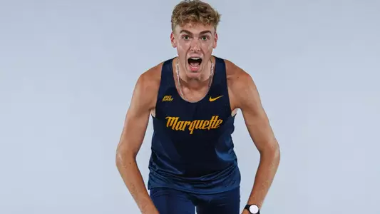 Sean Kellogg
Marquette Cross Country poses for media day pictures in the Al McGuire Center in Milwaukee, WI on August 21st, 2025.