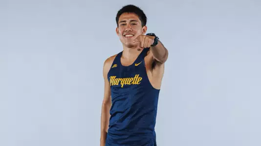 Ron Walters
Marquette Cross Country poses for media day pictures in the Al McGuire Center in Milwaukee, WI on August 21st, 2025.