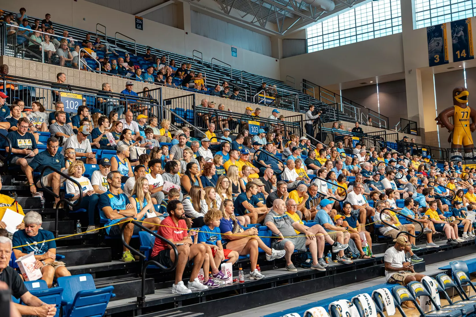 #MUBB Blue & Gold Scrimmage