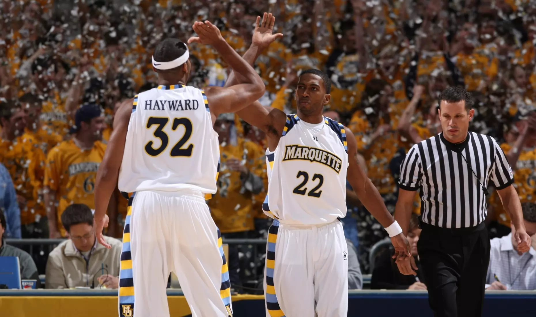 20081108_CSUP_MU_GDXXX
MILWAUKEE - November 8: This image was made during the NCAA game between CSU-Pueblo and Marquette University on November 8, 2008 at the Bradley Center in Milwaukee, Wisconsin.