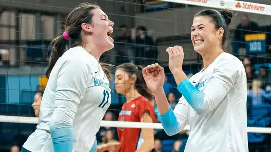 Marquette Volleyball defeats St. John's 3-0, at The Al McGuire Center, in Milwaukee Wisconsin, on November 7, 2025.