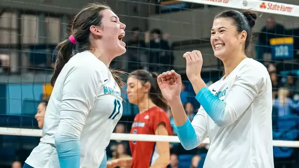 Marquette Volleyball defeats St. John's 3-0, at The Al McGuire Center, in Milwaukee Wisconsin, on November 7, 2025.