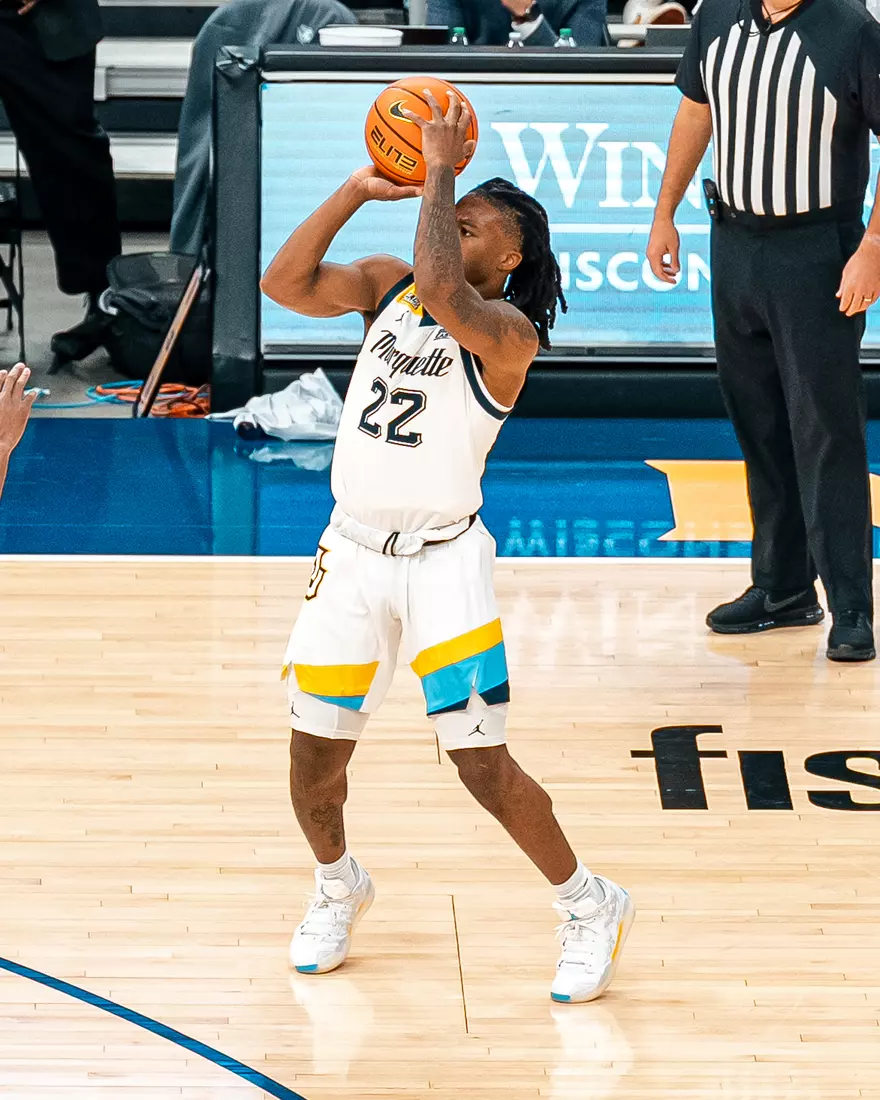 Marquette Mens Basketball beats Albany 82-53 at the Fiserv Forum in Milwaukee, WI on November 3rd, 2025.
