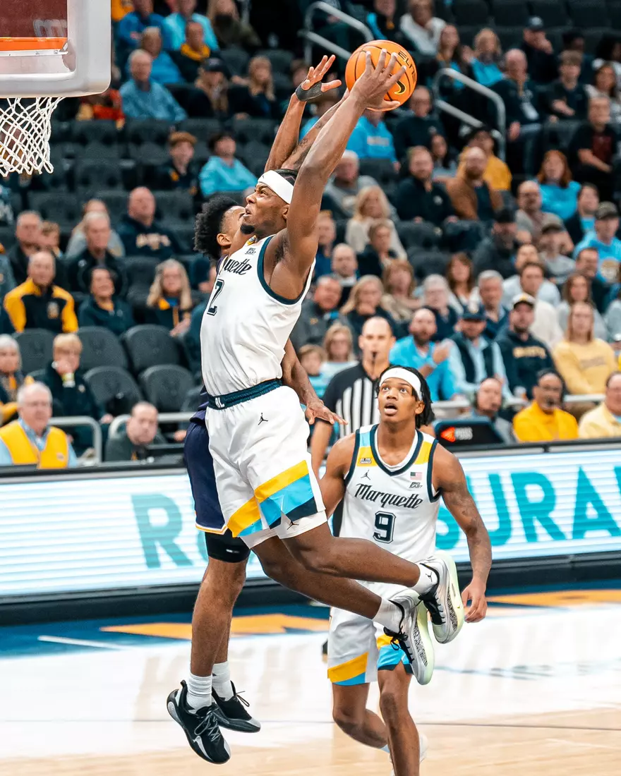 Marquette Mens Basketball beats Albany 82-53 at the Fiserv Forum in Milwaukee, WI on November 3rd, 2025.
