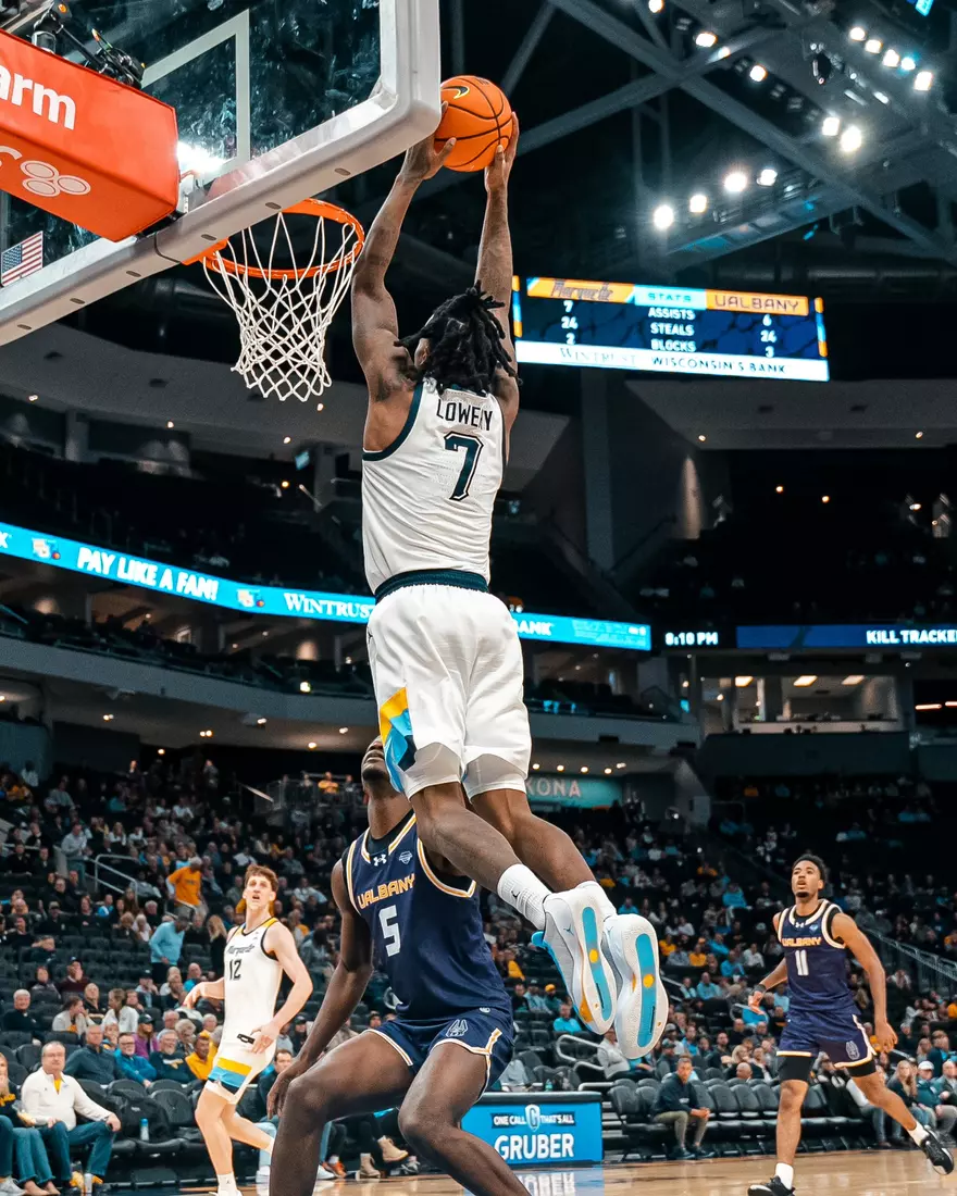 Marquette Mens Basketball beats Albany 82-53 at the Fiserv Forum in Milwaukee, WI on November 3rd, 2025.