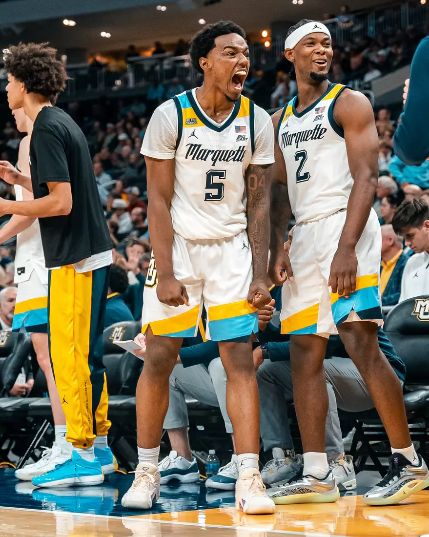 Marquette Mens Basketball beats Albany 82-53 at the Fiserv Forum in Milwaukee, WI on November 3rd, 2025.