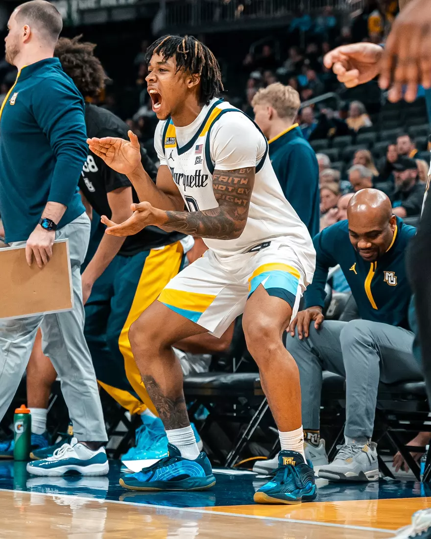 Marquette Mens Basketball beats Albany 82-53 at the Fiserv Forum in Milwaukee, WI on November 3rd, 2025.