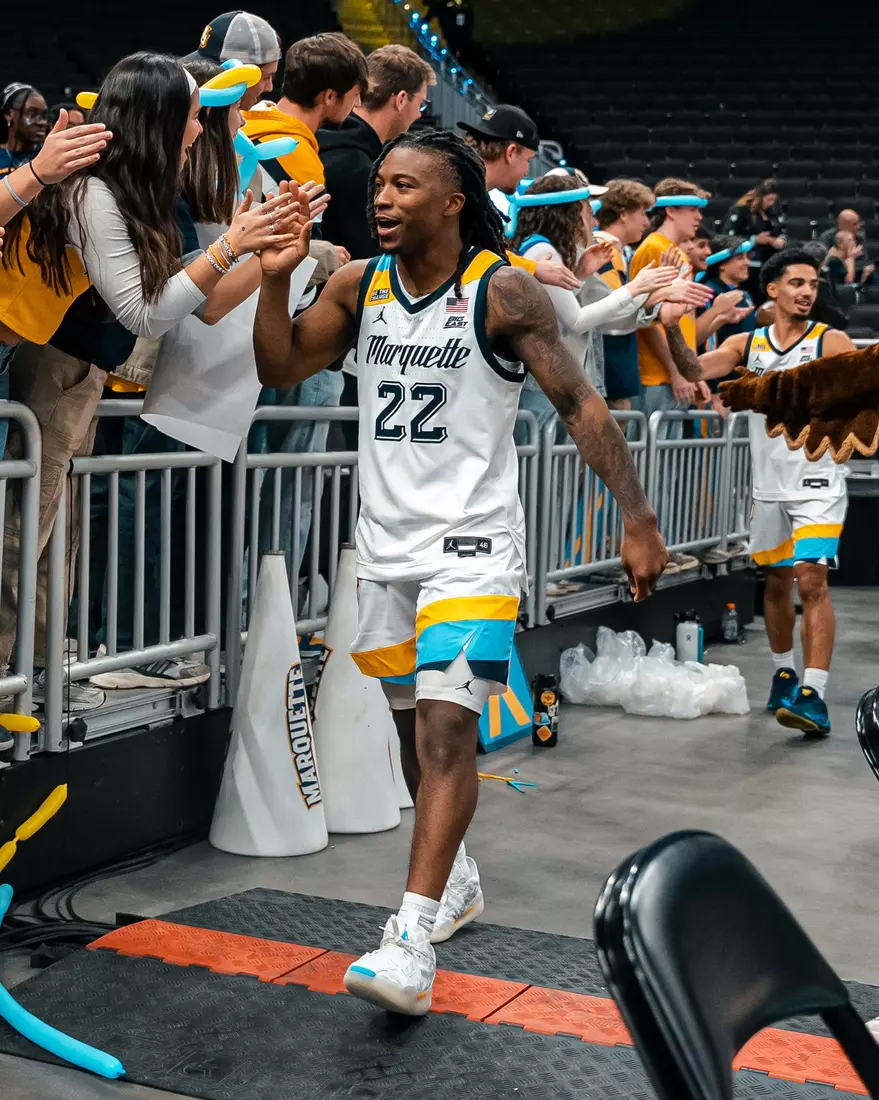 Marquette Mens Basketball beats Albany 82-53 at the Fiserv Forum in Milwaukee, WI on November 3rd, 2025.