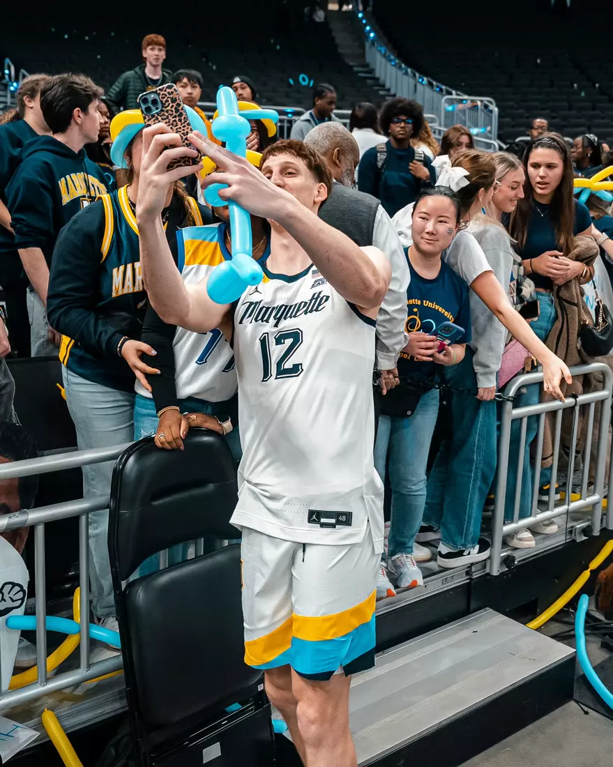 Marquette Mens Basketball beats Albany 82-53 at the Fiserv Forum in Milwaukee, WI on November 3rd, 2025.