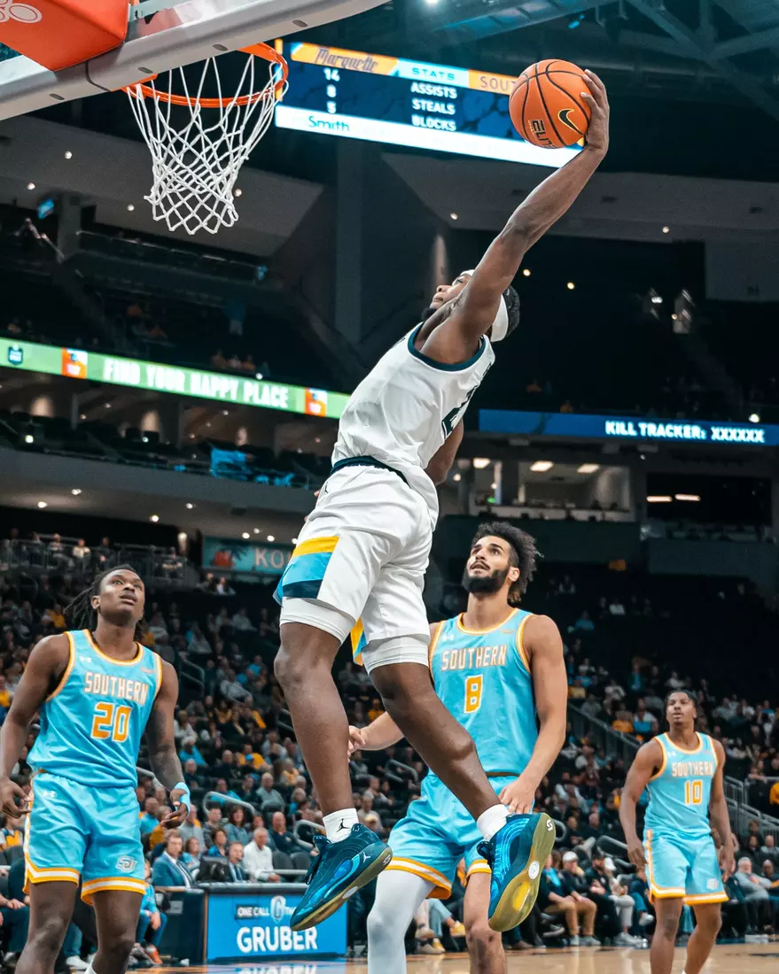 Marquette Men's Basketball defeats Southern University 100-82, at Fiserv Forum in Milwaukee, Wisconsin on November 5, 2025.