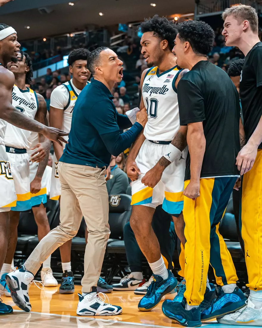 Marquette Men's Basketball defeats Southern University 100-82, at Fiserv Forum in Milwaukee, Wisconsin on November 5, 2025.