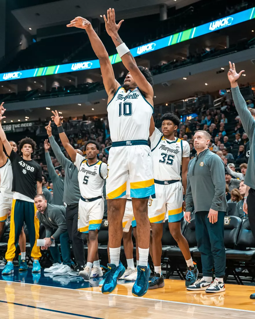 Marquette Men's Basketball defeats Southern University 100-82, at Fiserv Forum in Milwaukee, Wisconsin on November 5, 2025.