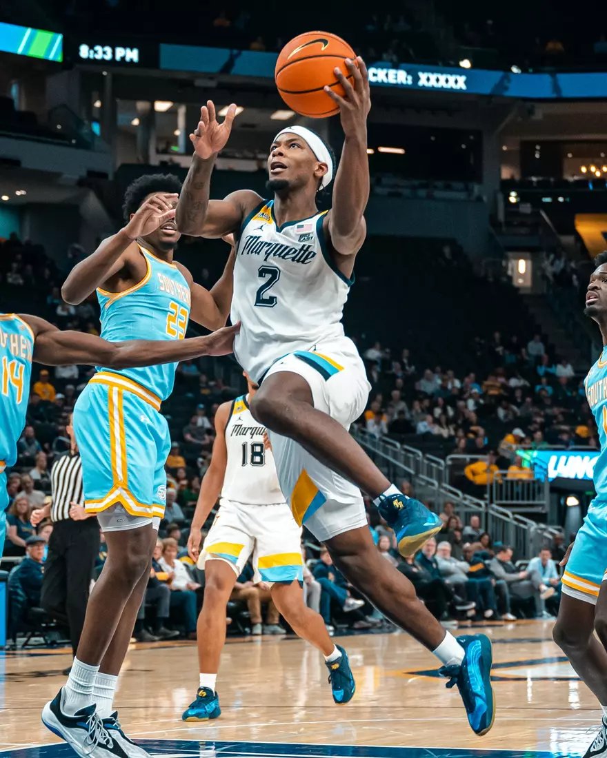 Marquette Men's Basketball defeats Southern University 100-82, at Fiserv Forum in Milwaukee, Wisconsin on November 5, 2025.