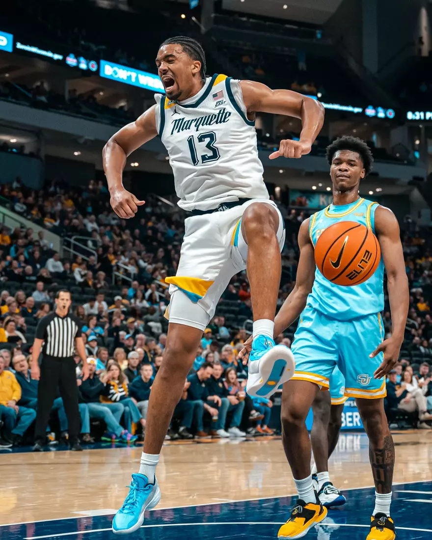Marquette Men's Basketball defeats Southern University 100-82, at Fiserv Forum in Milwaukee, Wisconsin on November 5, 2025.