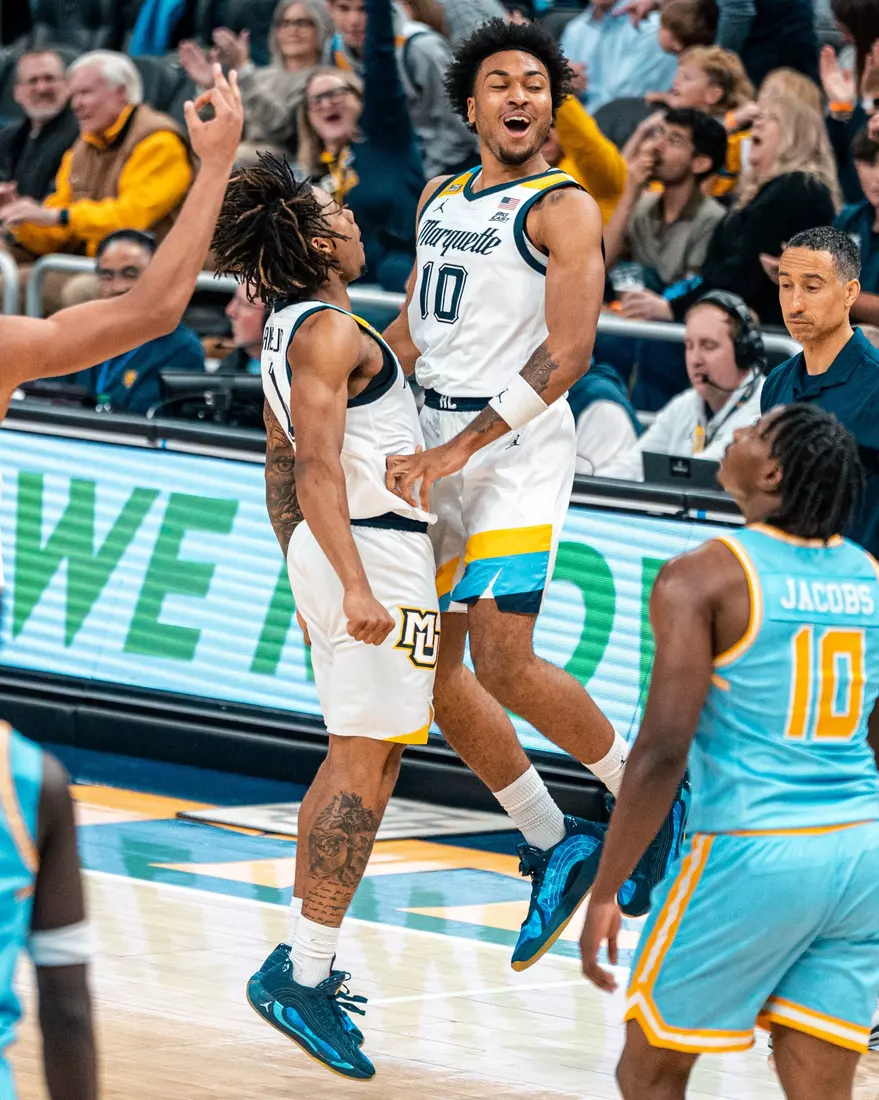 Marquette Men's Basketball defeats Southern University 100-82, at Fiserv Forum in Milwaukee, Wisconsin, on November 5, 2025.