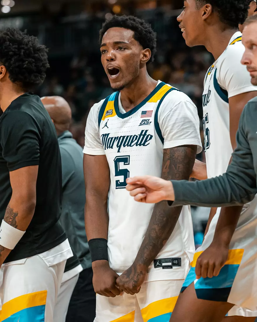 Marquette Men's Basketball defeats Southern University 100-82, at Fiserv Forum in Milwaukee, Wisconsin on November 5, 2025.