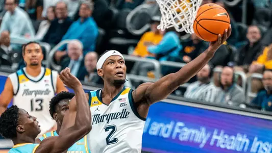 Marquette Men's Basketball defeats Southern University 100-82, at Fiserv Forum in Milwaukee, Wisconsin, on November 5, 2025.