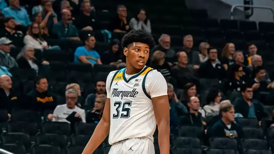 Marquette Mens Basketball beats Albany 82-53 at the Fiserv Forum in Milwaukee, WI on November 3rd, 2025.