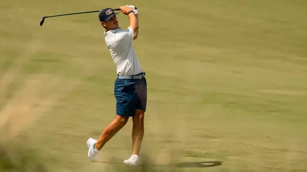 Marquette Men's Golf plays at Erin Hills Wisconsin on Monday September 1,, 2025.