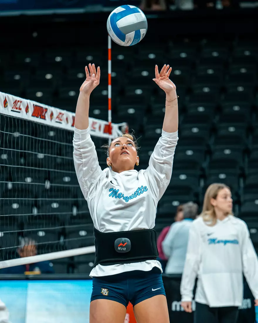 Marquette Volleyball during there first round match of the NCAA Tournament in Louisville, KY on December 5th, 2025